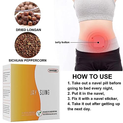 30Pcs Belly Patch, Sweatproof Patches, Toning Contouring Firming Patches, Tummy Button Rosarden