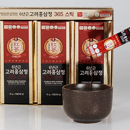 6 Years Red Ginseng 365 Stick Korea ginseng