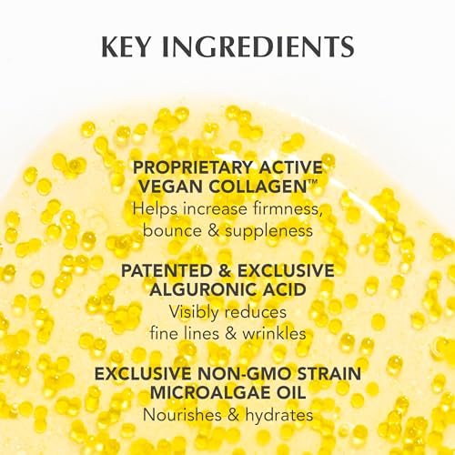 Algenist GENIUS Liquid Collagen - Vegan, Plant-Based Collagen Dropper with Vitamin E & Omega 3 ALGENIST