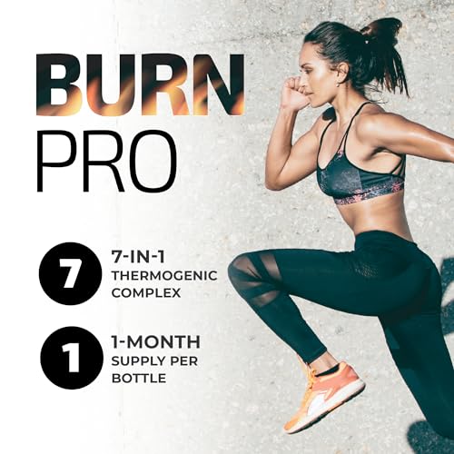 Burn Pro 7-in-1 Thermogenic Metabolism Booster | Weight Management Support Supplem