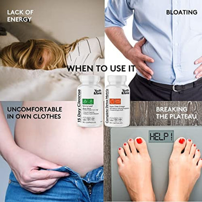 Youth & Tonic Colon Cleanser & Detox for Loss of Waste, Breaking The Plate