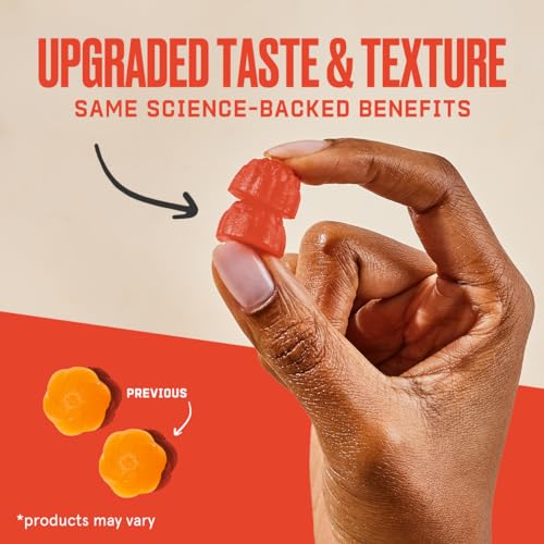 Bulletproof Sugar-Free Orange Strawberry Vitamins A+D+K Gummies, 60 Count, Keto Bulletproof