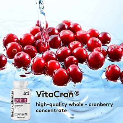 Youth & Tonic Kidney Cleanse Detox for Residual Metabolic Waste & Excess Body Water Youth & Tonic