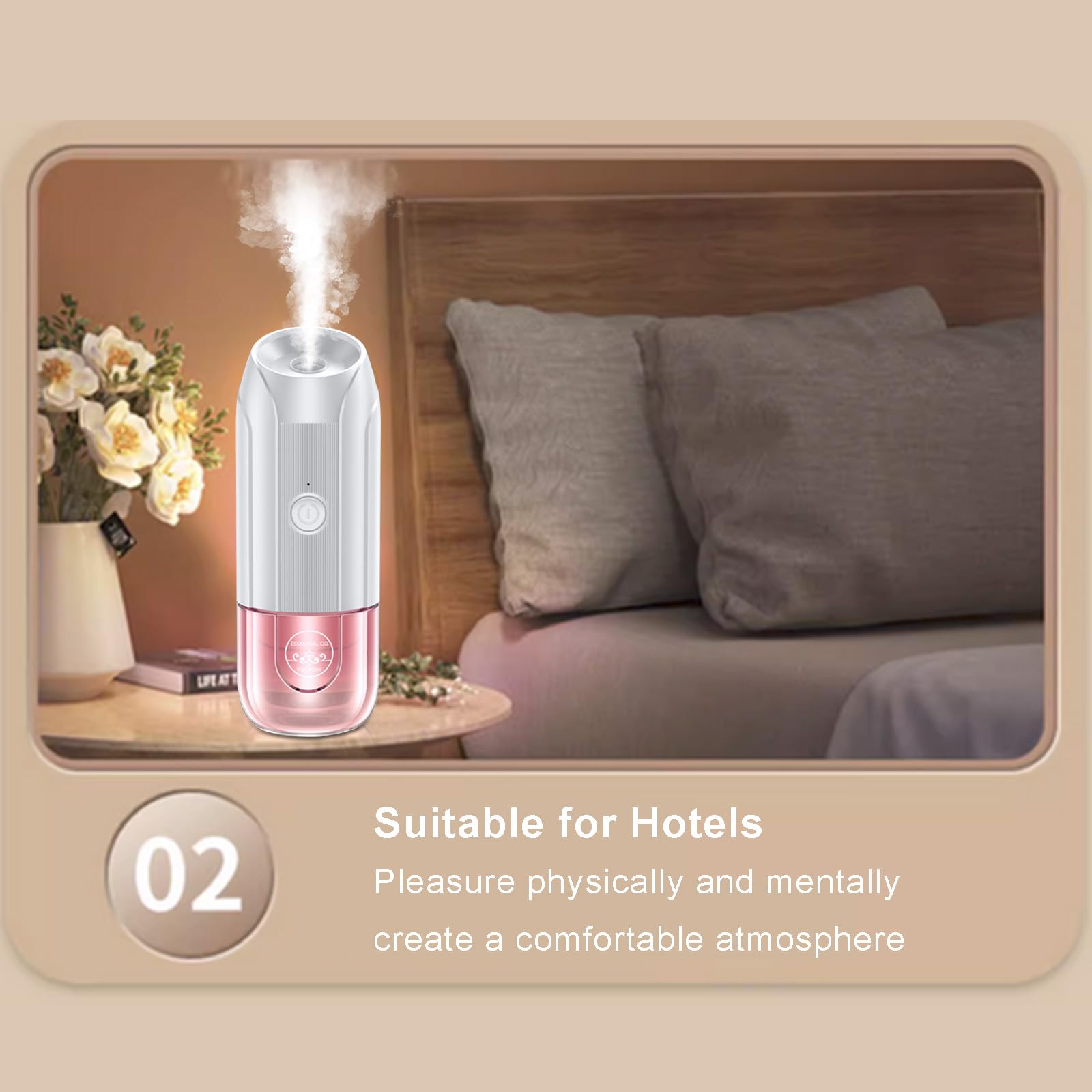 80ml Jasmine Diffuser Liquid Refill, Long Lasting 2.7 oz Oil Refill for Diffuser DIUFJAG