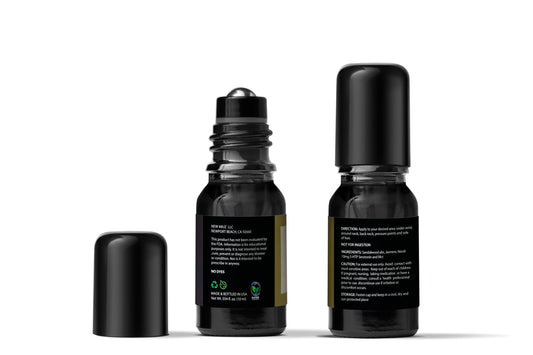 Calm Roll on Essential Oil Stress Relief Sandalwood Jasmine Destress Relaxation Calming Rolle