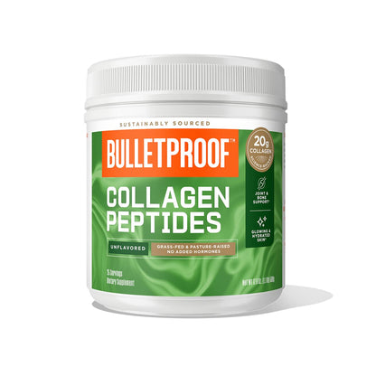 Bulletproof Unflavored Collagen Protein Powder, 17.6 Ounces, Grass-Fed Collagen Peptides