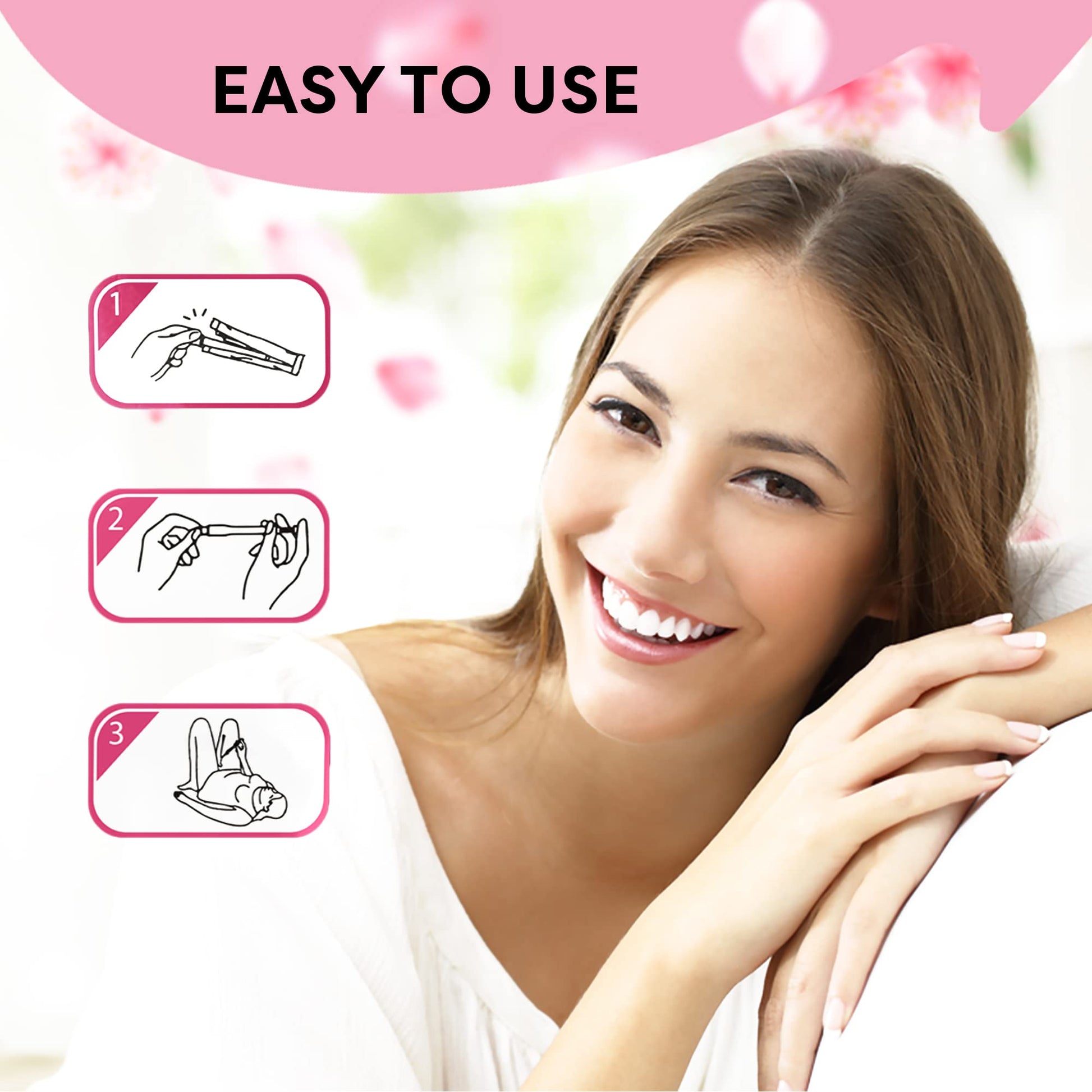 ACE NUTRITION pHresh Vaginal Suppository Applicators – Pack of 30 Individually Wrapped Disposable ACE NUTRITION