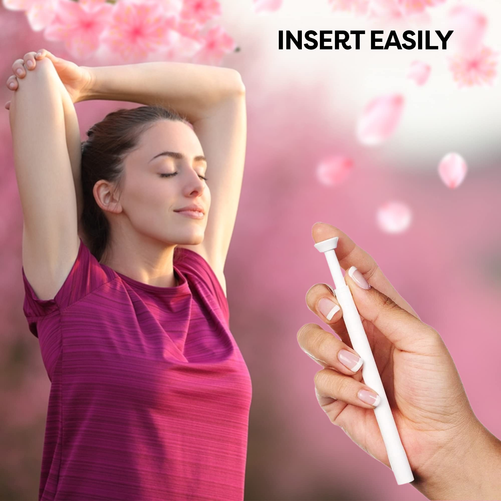 ACE NUTRITION pHresh Vaginal Suppository Applicators – Pack of 30 Individually Wrapped Disposable ACE NUTRITION