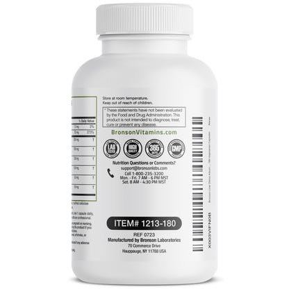 Bronson Liver Detox Advanced Detox & Cleansing Formula Supports Health Liver Function Bronson