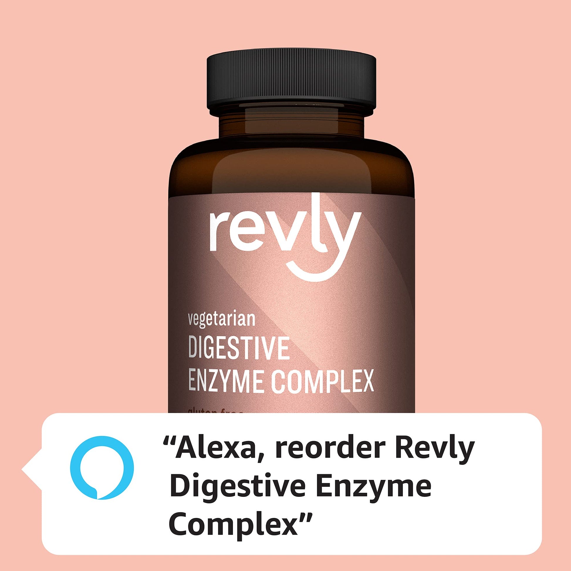 Amazon Brand - Revly Digestive Enzyme Complex, Supports Healthy Diges Revly