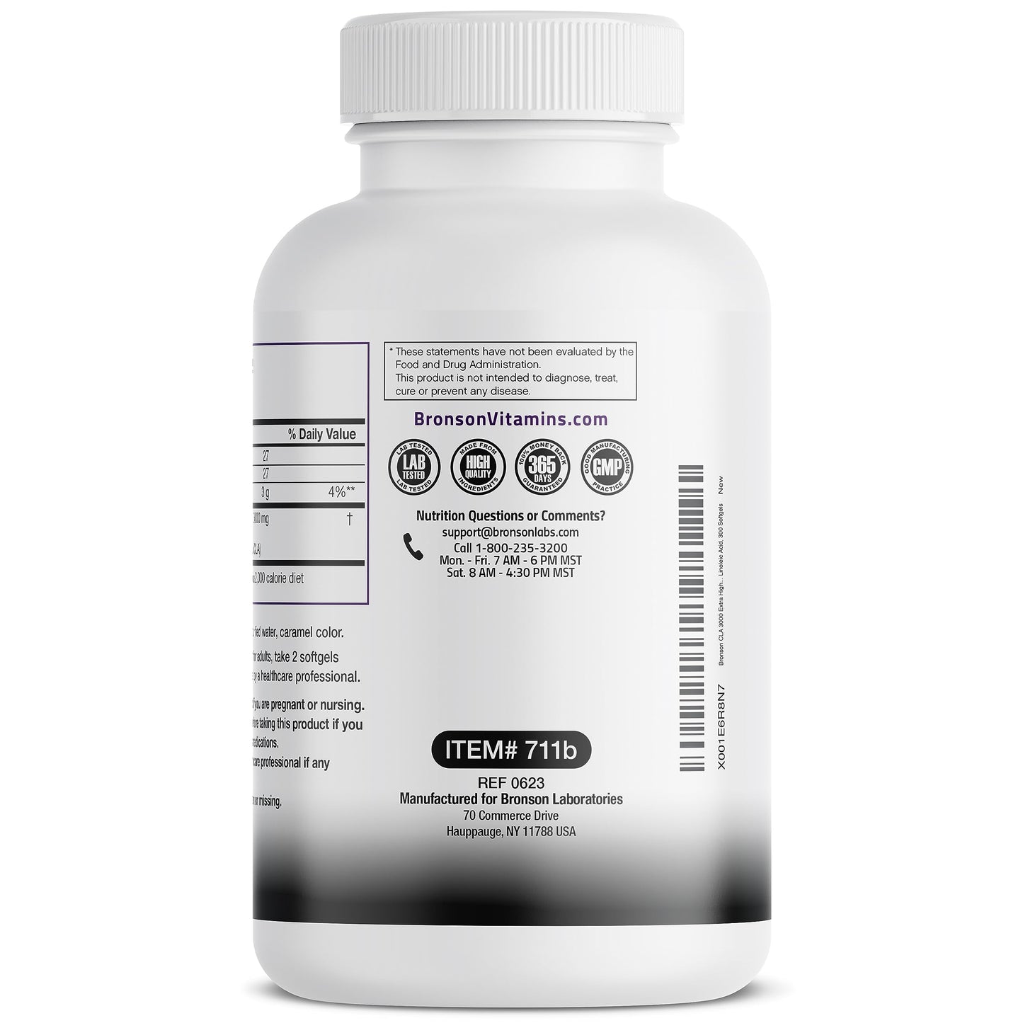 Bronson CLA 3000 Extra High Potency Supports Healthy Weight Managem