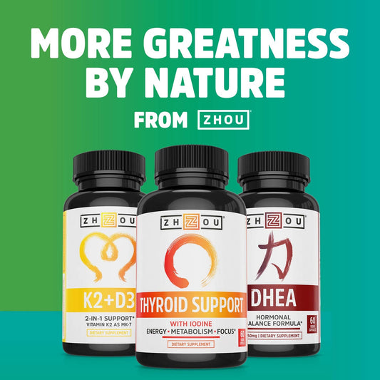 Zhou DIM Active | Menopause & Estrogen Metabolism Supplement with 250mg DIM Plus