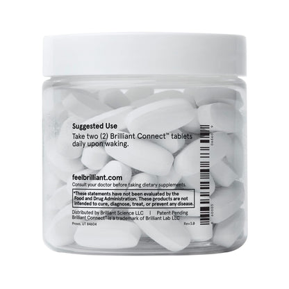 Brilliant Connect Period Health Supplement – Promotes Relief from Cramps, Fatigue