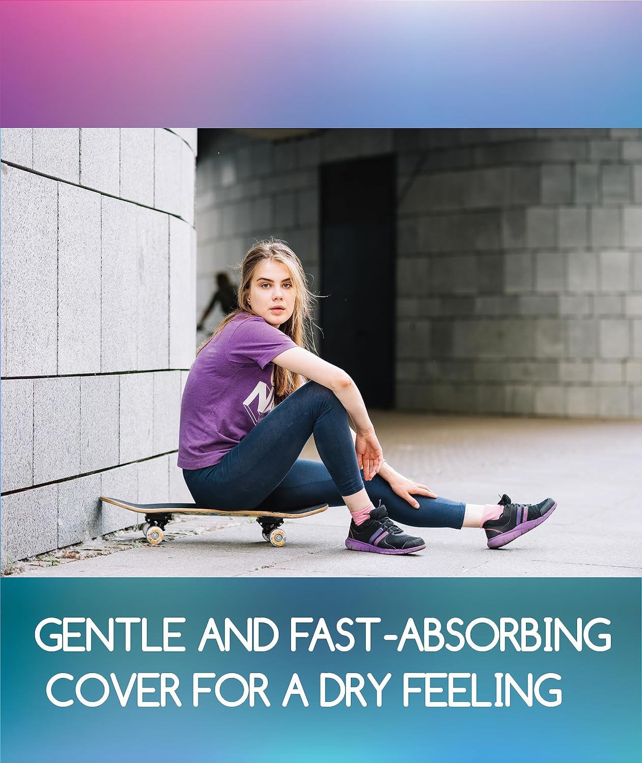 100 Bulk Pads with Wings Individually Wrapped for Women Homeless, Postpartum, Hospitals Trail maker