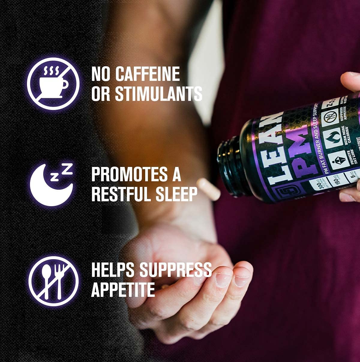 Burn-XT Thermogenic Fat Burner, Lean PM Nighttime Fat Burner & Sleep Aid Jacked Factory