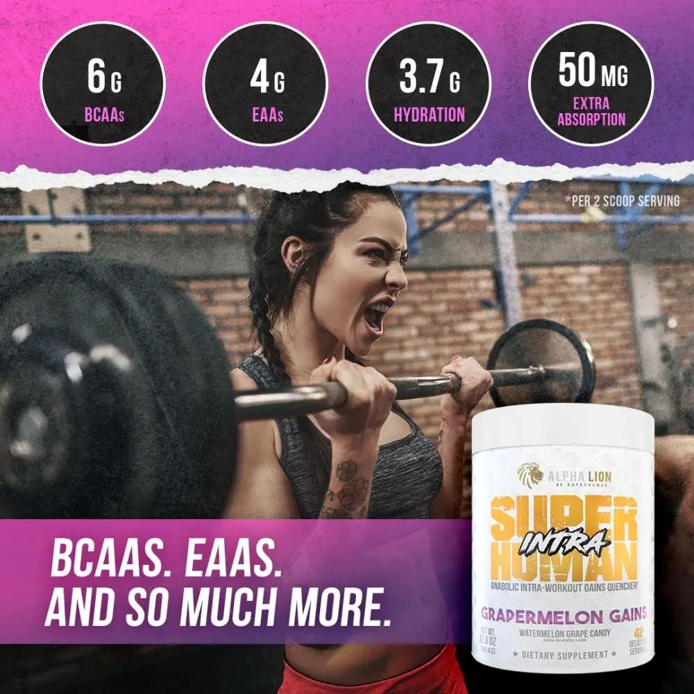 Alpha Lion Superhuman Intra Workout Powder for Men & Women, Amino Acids Drink ALPHA LION