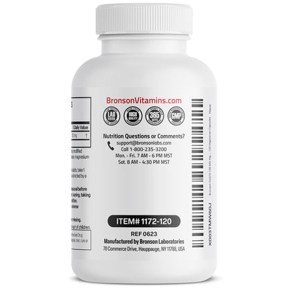 Bronson CoQ10 100 MG High Potency Cellular Energy Production, 120 Vegetarian Capsules