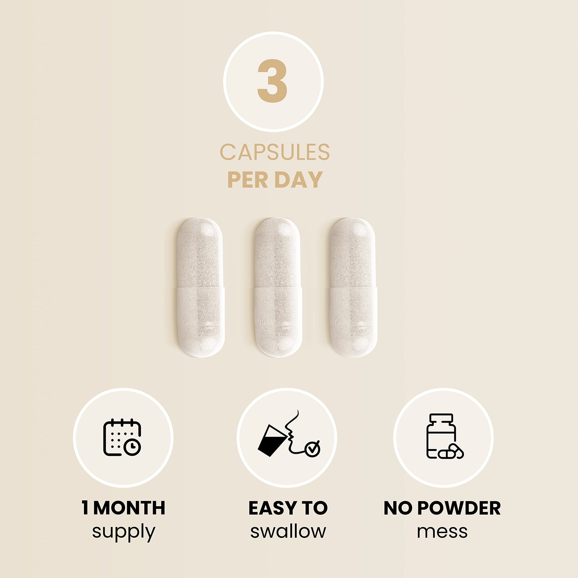 Advanced Collagen Complex | 1593mg Vitamin Boosted Complex for Glowing Hair, Skin & Nails Oxford Organics