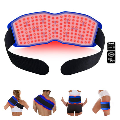 Yoveck Red Light Therapy Belt, Silicone Red Light Therapy Pad Near Infrared Light Therapy