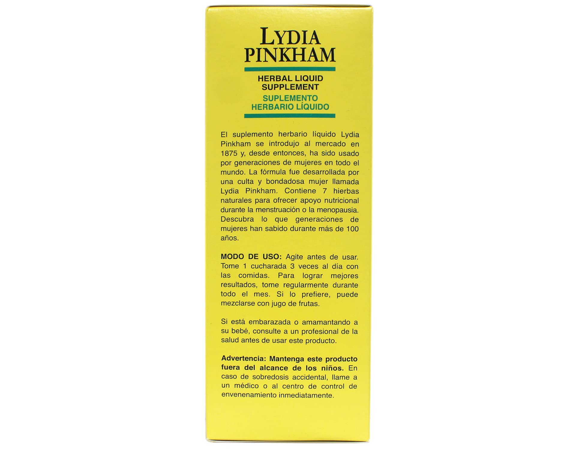 Lydia Pinkham Herbal Liquid Supplement 16 oz (Pack of 10)