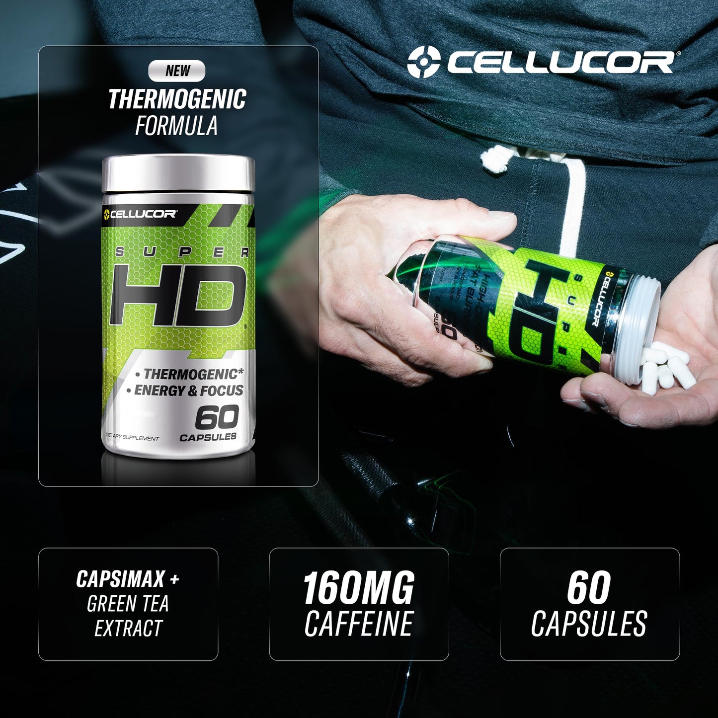 C4 Ripped & SuperHD, The Thermogenic Bundle, C4 Ripped Pre Workout Powder