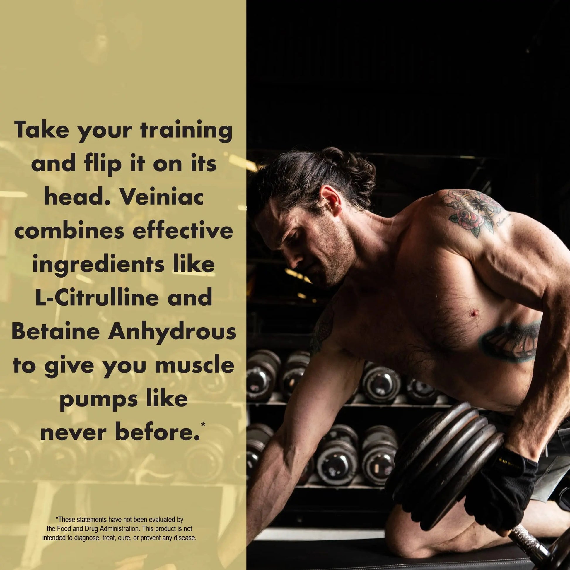 Anabolic Warfare Veiniac Muscle Pump Activator Supplement Stimulant Free Pre-Workout with L-Citrulline, Betaine Anhydrous, & Added AGMass™, Increases Nitric Oxide*, Fruit Punch 20 Servings