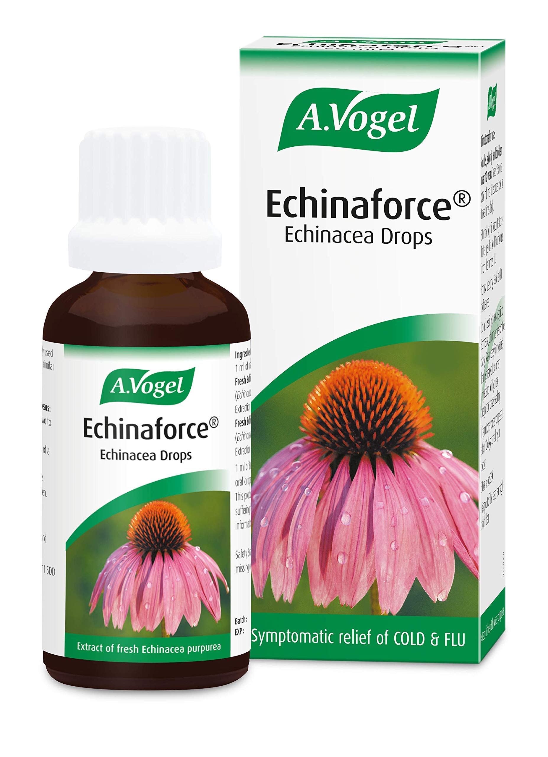 A.Vogel Echinaforce Echinacea Drops | Relieves Cold & Flu Symptoms by Strengthening A.Vogel