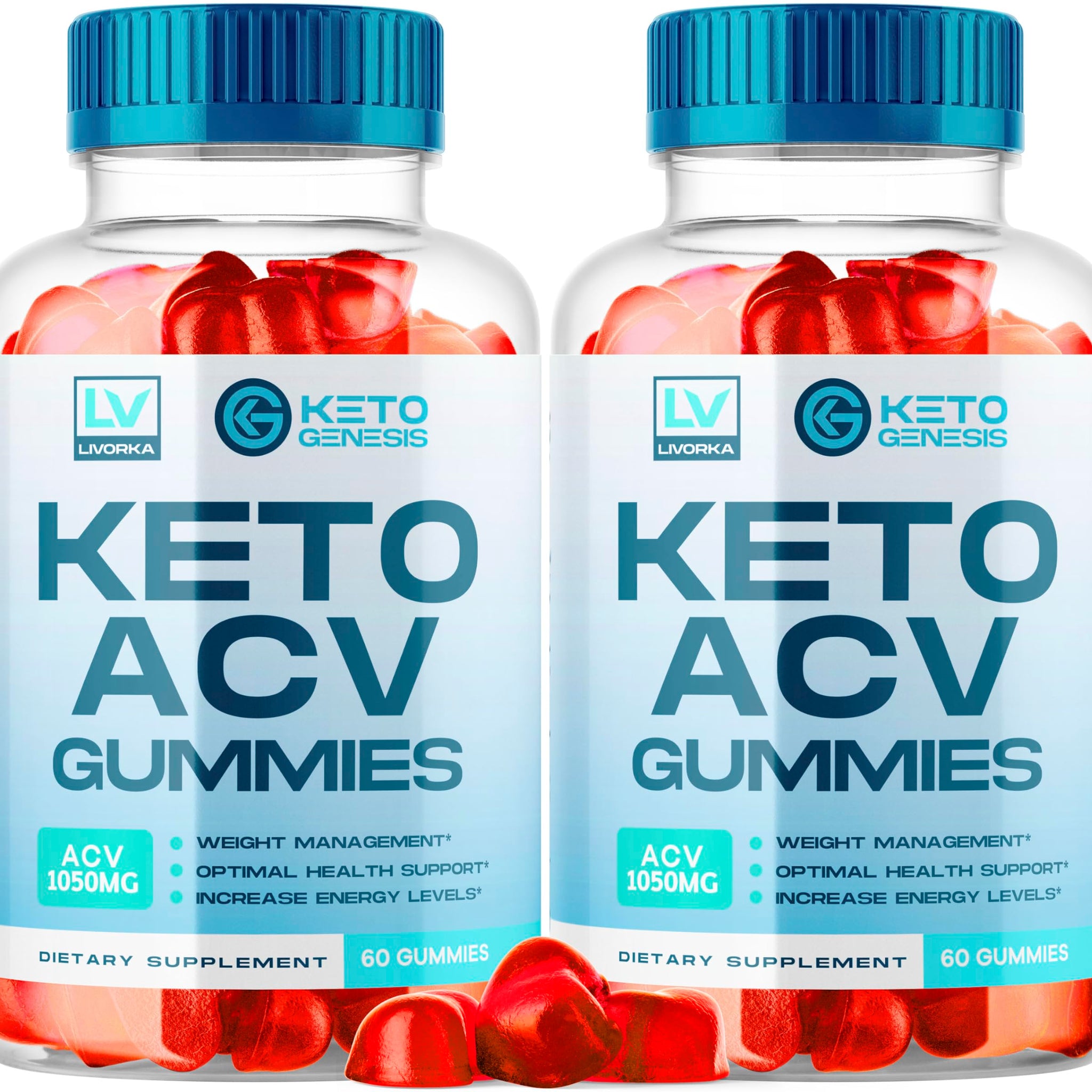 2 Pack - Keto Genesis Keto ACV Gummies Advanced Weight Loss, Genesis ACV, Genesis 