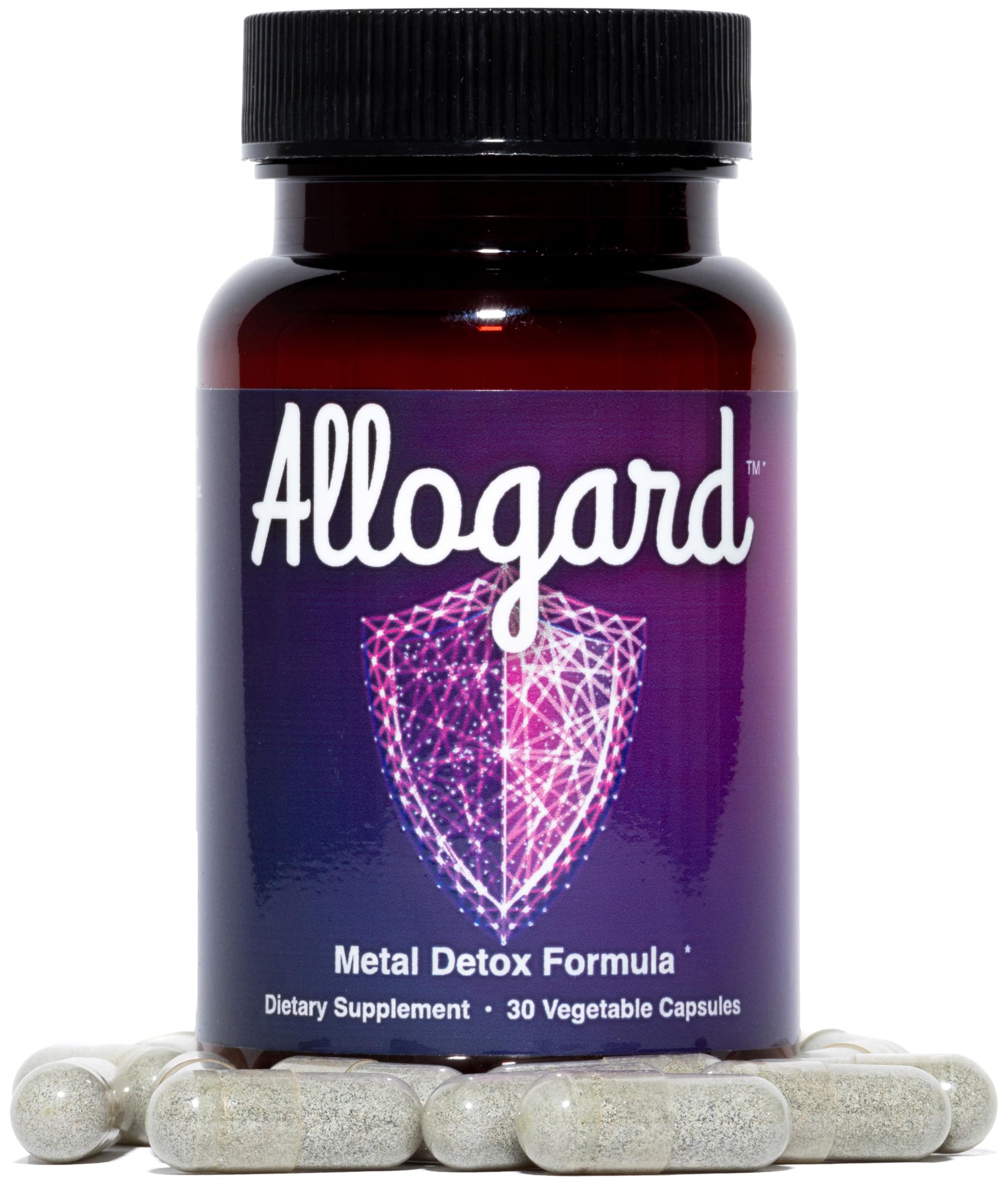 Allogard - Natural Detox Supplement - Non-GMO, Vegan, Gluten-Free Allogard