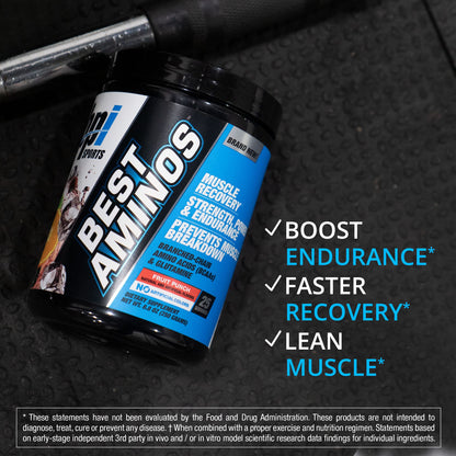BPI Sports Best Aminos - BCAA Powder Post Workout & Glutamine Recovery Drink BPI Sports