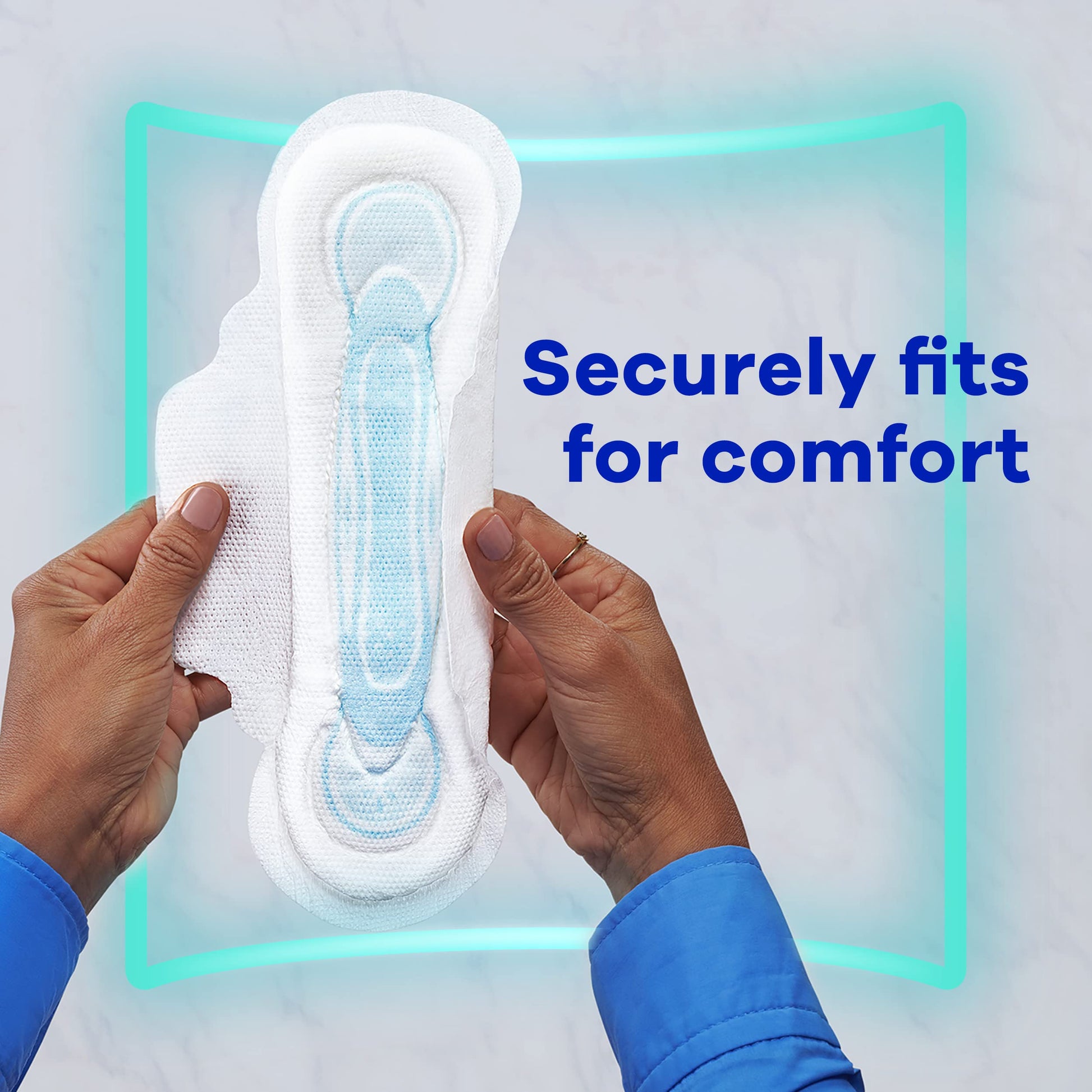 Always Maxi Feminine Pads For Women, Size 2 Long Super Absorbency, With Wings, Unscented, 60 Count Always