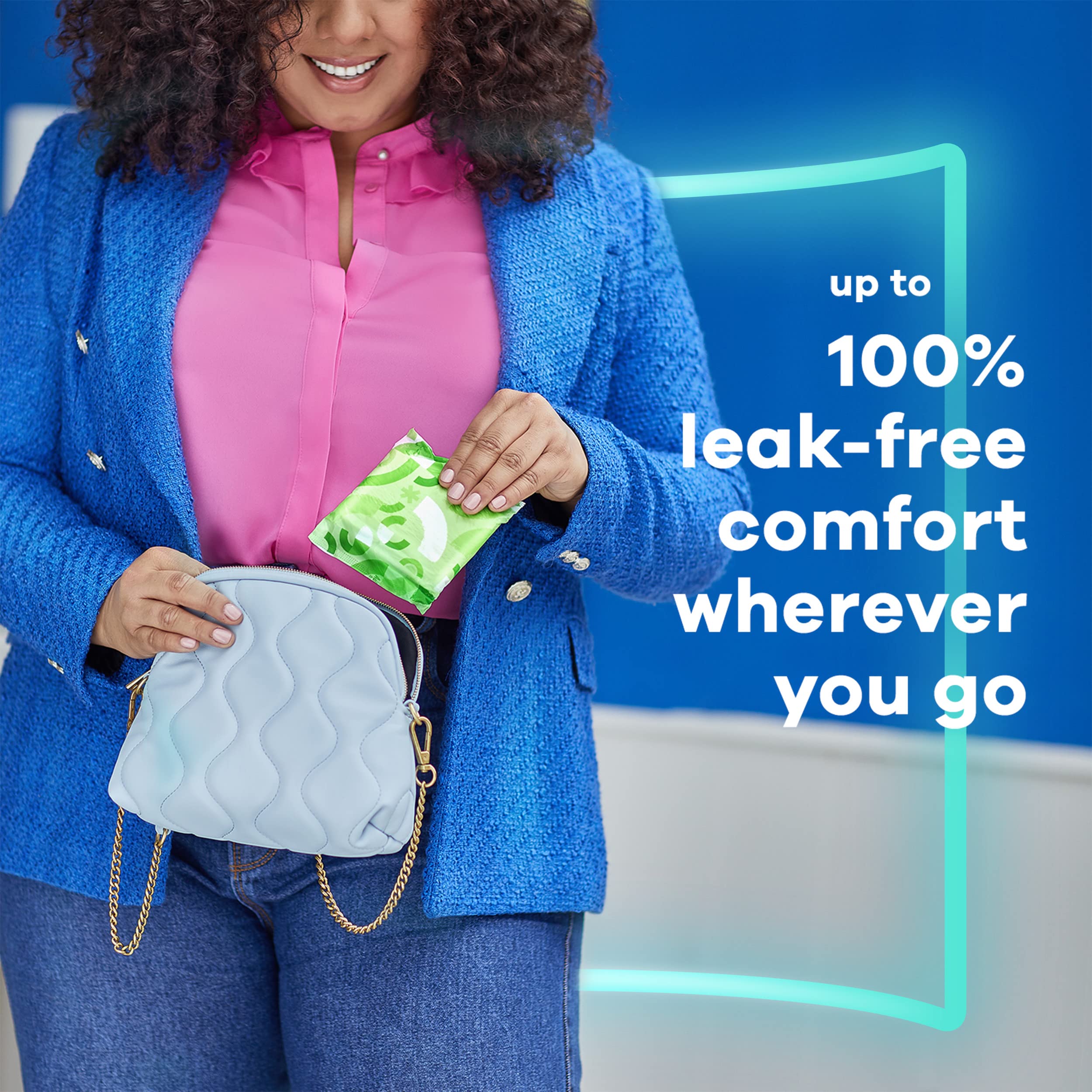 Always Maxi Feminine Pads For Women, Size 2 Long Super Absorbency, With Wings, Unscented, 60 Count Always